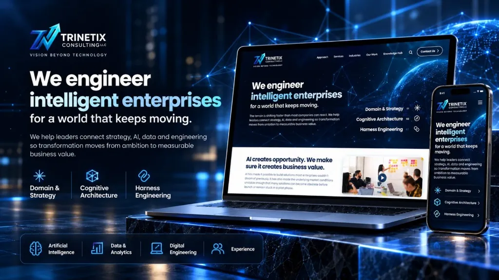 Trinetix Consulting website preview